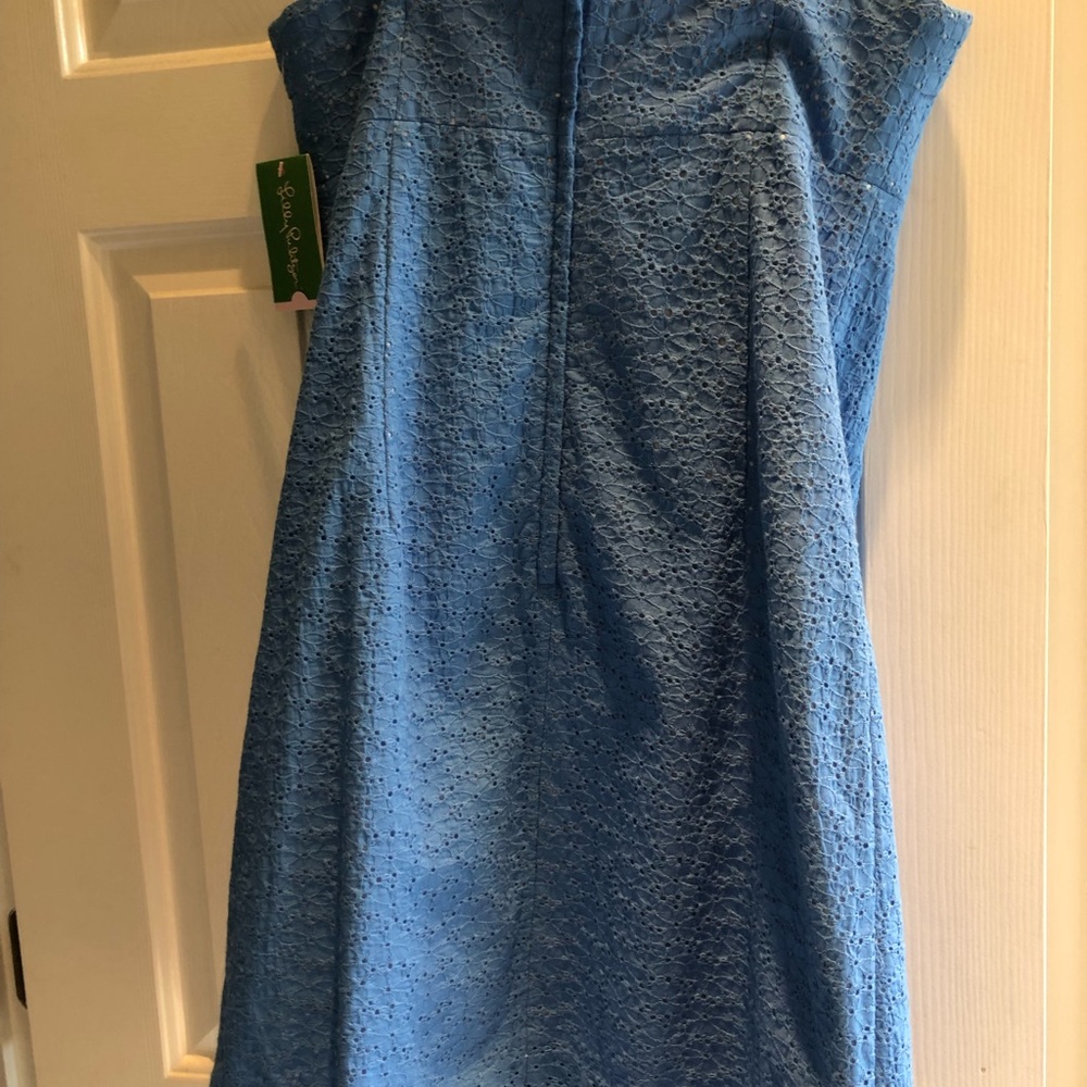 Light blue eyelet NWT Lilly Pulitzer Brynne Dress!